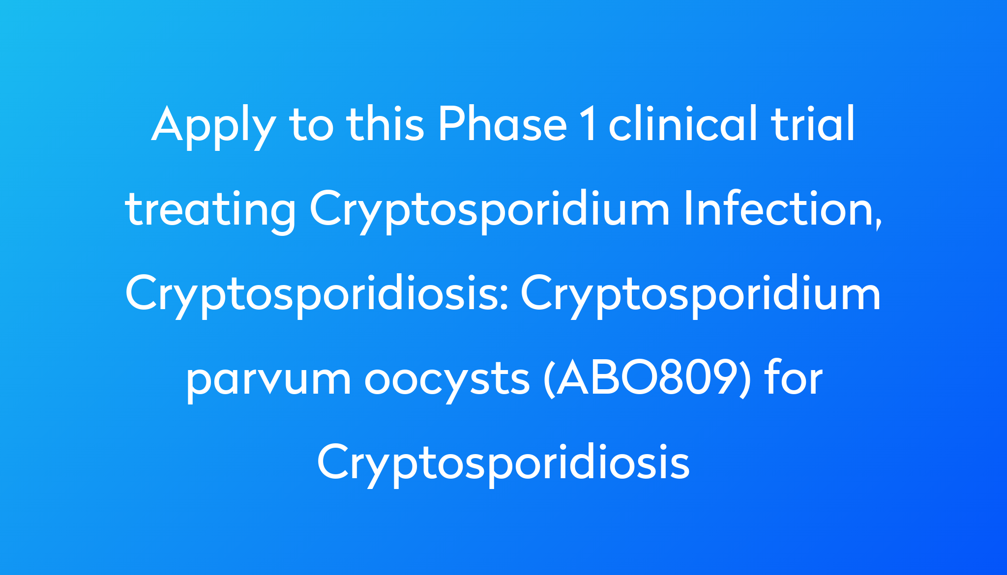 cryptosporidium-parvum-oocysts-abo809-for-cryptosporidiosis-clinical